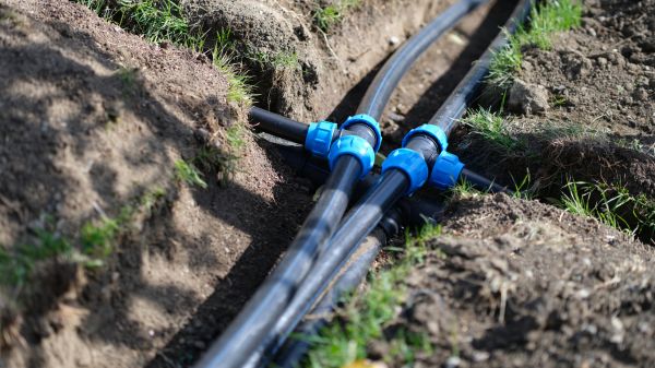 Underground Water Line Installation in Charlotte