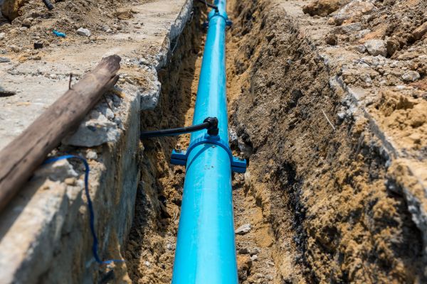 Water Main Installation in Charlotte