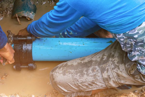Underground Water Line Repair in Charlotte