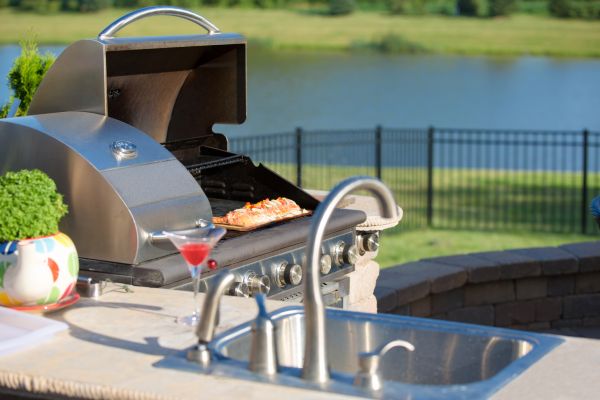 Outdoor Kitchen Plumbing in Charlotte